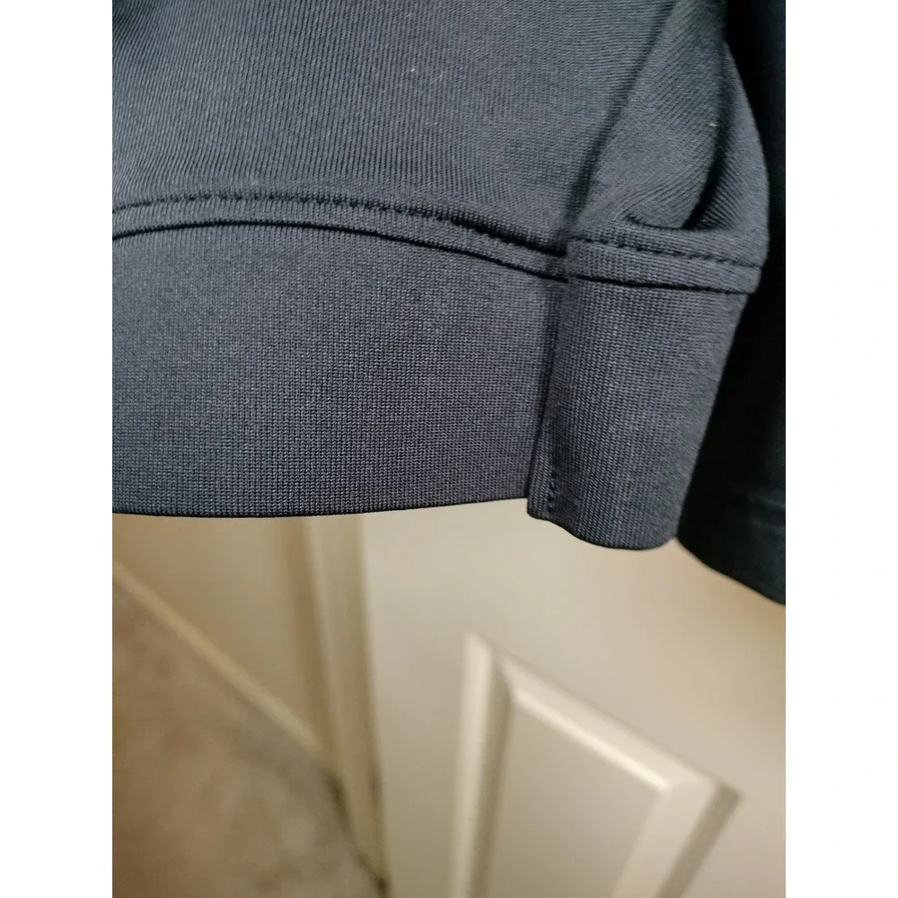 Under Armour Golf Playoff 1/4 Zip Pullover Men's XXL Black Loose Fit Jacket 2XL